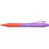 Faber-Castell Daily Ball Flow Edition Punchy Melon Boligrafo Retractil XB - Atractivo Diseño - Tinta Azul Indeleble - Color Lila