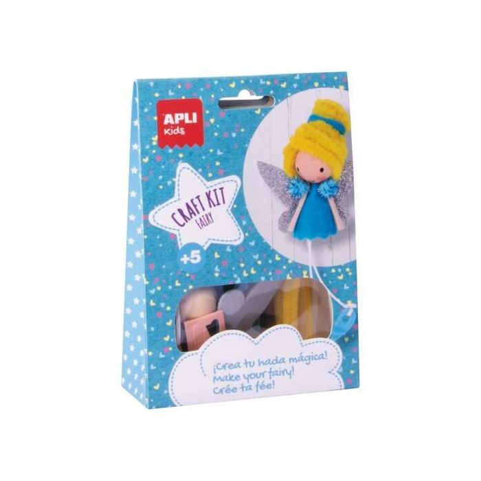Apli Mini Kit de Manualidades Hada Magica - Reduce el Estres - Mejora la Memoria - Desarrolla la Coordinacion