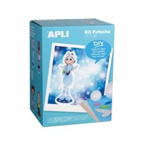 Apli Kit de Manualidades Fofucha Hada - Incluye Material Completo - Patrones e Instrucciones Visuales - Ideal para Expertos en F
