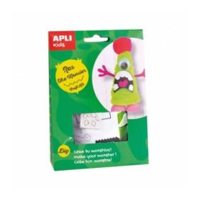 Apli Mini Kit de Manualidades para Crear un Monstruo - Reduce el Estres - Aumenta la Autoestima - Mejora la Memoria - Desarrolla