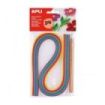 Apli Kit de Quilling - Incluye Herramienta y 120 Tiras de Papel - Ideal para Decoraciones y Manualidades Originales - Perfecto p