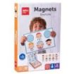 Apli Kids Juego Magnetico Emociones  - 30 Fichas Tematicas - Fomenta la Observacion y la Imaginacion - Recomendado para Niños a