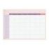 Finocam Bari Planificador sin Fechar - Internacional - Mes Vista - Formato A4 - 297x210mm - Papel de 90g/m2 - 60 Hojas Encoladas