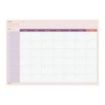 Finocam Bari Planificador sin Fechar - Internacional - Mes Vista - Formato A4 - 297x210mm - Papel de 90g/m2 - 60 Hojas Encoladas