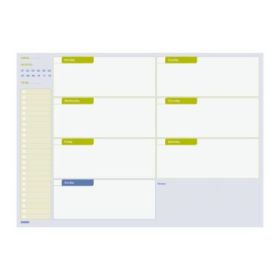 Finocam Bari Planificador sin Fechar - Internacional - Semana Vista Horizontal - Formato A4 - 297x210mm - Papel de 90g/m2 - 60 H