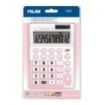 Milan Edicion + Calculadora - 12 Digitos - Superficie Antibacteriana - Blister - Color Rosa