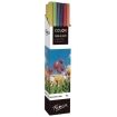 Fabrisa Expositor de 20 Rollos de Papel Regalo - Papel Kraft Verjurado de 70gr - Medidas del Rollo 1x5m - Colores Surtidos