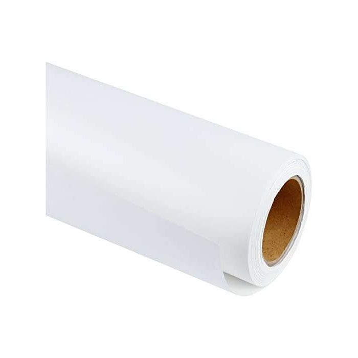 Fabrisa Rollo de Papel Kraft Verjurado 70gr 1x25m - Color Blanco