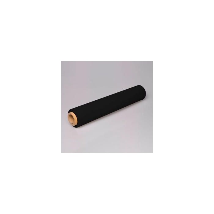 Fabrisa Bobina de Film Extensible con Mandril 23 Micras - Ancho 50cm, Largo 115m - 2kg de Peso - Gran Resistencia - Color Negro