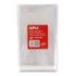 Apli Pack de 100 Bolsas Polipropileno Transparente con Cierre Adhesivo - Tamaño 120 x 180mm - Galga 120 - Alta Resistencia y Fle