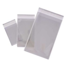 Apli Pack de 100 Bolsas Polipropileno Transparente 250x330mm con Cierre Adhesivo - Galga 120 - Alta Resistencia y Flexibilidad -