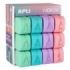 Apli Nordik Expositor de 12 Estuches de Silicona Rectangulares - Resistentes al Agua - Medidas 75x185x55mm - Colores Surtidos