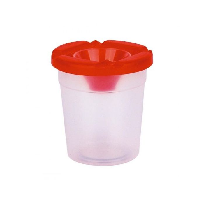 Apli Bote de Plastico para Pintura - Tapon Anti Vuelco - Fomenta Creatividad - Potencia Concentracion