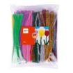 Apli Limpiapipas para Manualidades MAXI - Flexibles - Suaves - Tupidos - Facil Manipulacion - Bolsa Zip Mejorada - 360 Unidades