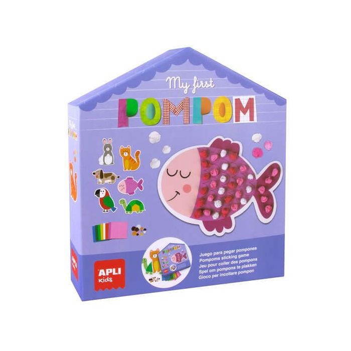 Apli Myfirstpompom - Diametro de 50mm - Suave y Esponjoso - Facil de Hacer