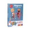 Apli Juego Magnetico del Cuerpo Humano - Ayuda a Familiarizarse con el Cuerpo Humano - 63 Piezas Magneticas y 15 Fichas - Recome