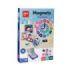 Apli Juego Magnetico Aprende las Horas - Ayuda a los Niños a Aprender las Horas - 96 Fichas Magneticas con las Partes del Reloj