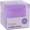 Apli Dispensador de Clips Nordik Collection - Base Translucida - Tapa Magnetica Soft Touch - Incluye 50 Clips - Ideal para Hogar