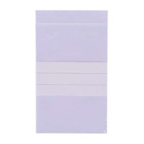 Apli Bolsas con Zip Auto Cierre Transparentes - 80 x 120mm - Material LDPE - Cierre Seguro y Facil Manipulacion - Aptas para Uso