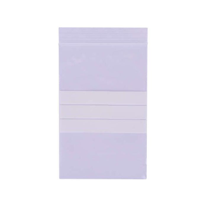 Apli Bolsas con Zip Auto Cierre Transparentes - 80 x 120mm - Material LDPE - Cierre Seguro y Facil Manipulacion - Aptas para Uso