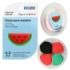 Dohe Coleccion Cute Fruit Pasta para Modelar Sandia - Ligera y Flexible - Apto para Niños de 3 a 5 Años