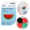 Dohe Coleccion Cute Fruit Pasta para Modelar Sandia - Ligera y Flexible - Apto para Niños de 3 a 5 Años