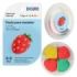 Dohe Coleccion Cute Fruit Pasta para Modelar Fresa - Ligera y Flexible - Apto para Niños de 3 a 5 Años