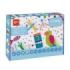 Apli Kids Pack de Manualidades con Pompones, Formas de Goma EVA, Piedras Fantasia Adhesivas, Lentejuelas, Palos de Madera, Ojos