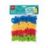 Apli Kids Paint - Fun Pack de 26 Sellos de Esponja Modelo abc para Estampacion - Formas de Letras Minisculas - Colores Surtidos