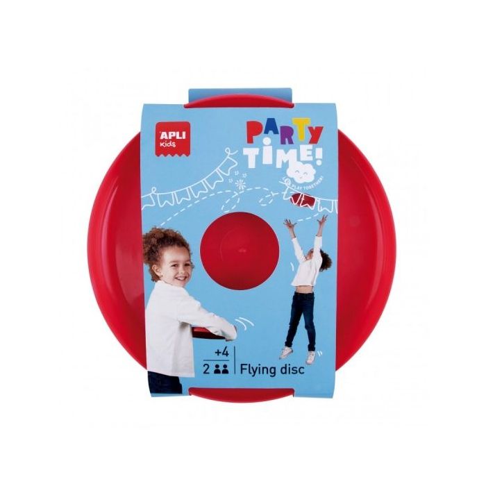 Apli Disco Volador Party Time - Perfecto para Aire Libre - Fomenta Ejercicio y Socializacion