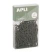 Apli Up North Pack con 140 Clips de Metal 28mm - Color Caqui