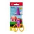 Apli Kids Tijera Escolar Creativa 13.5cm - Corte Curvo - Color Morado/Naranja