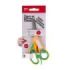 Apli Kids Tijera Escolar 13 cm - Punta Redondeada - Ergonomica - Espacio para el Nombre - Uso Ambidiestro - Color Amarillo