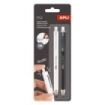 Apli Infinite Pencil Pack con 2 Lapices Infinitos Retractiles HB - Colores Blanco y Negro