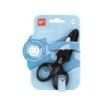 Apli Kids Tijera Preescolar 12cm - Sistema de Seguridad que Evita Cortes en la Piel, el Pelo o la Ropa - Con Formas de Animales