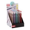 Apli Expositor con 25 Portaminas 2.0mm - Con Sacapuntas - Colores Surtidos