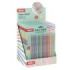 Apli Color Clik Expositor con 12 Packs de 24 Minas cada Uno - Para Portaminas Color Click - Colores Surtidos