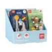 Apli Expositor con 12 Packs de de Gomas Puzzle - Divertidas Gomas de Borrar - Se Pueden Montar y Desmontar para Jugar con Ellas