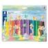 Staedtler Noris 221 Pack de 24 Ceras Giratorias - Diametro 6mm - Resistencia a la Rotura - Colorantes Alimenticios - Colores Sur