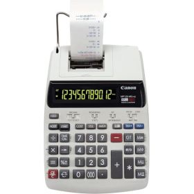 Canon MP120-MG-ES  Calculadora de Impresion con Pantalla LCD de 1 Linea 12 Digitos - Impresion en Negro y Rojo - Diseño de Tecla