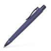 Faber-Castell Poly Ball Urban Limited Edition Boligrafo Retractil XB - Forma Triangular Ergonomica - Suave al Tacto - Color Azul