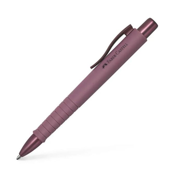 Faber-Castell Poly Ball Urban Limited Edition Boligrafo Retractil XB - Forma Triangular Ergonomica - Suave al Tacto - Color Burd