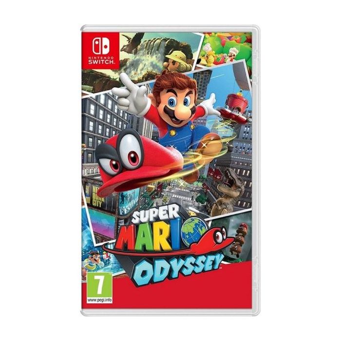 Nintendo Videojuego Super Mario Odyssey para Consola Nintendo Switch - Genero Aventura/Plataformas - PEGI 7