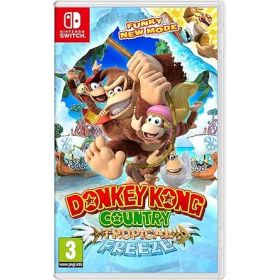 Nintendo Videojuego Donkey Kong Country: Tropical Freeze para Consola Nintendo Switch - Genero Plataformas/Aventura - PEGI 3