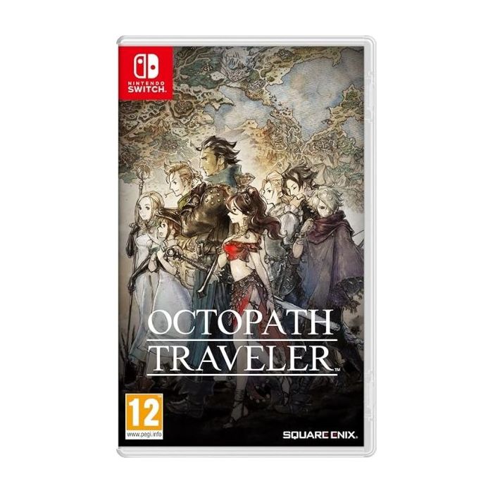 Nintendo Videojuego Octopath Traveller para Consola Nintendo Switch - Genero Rol/RPG/Aventura - PEGI 12