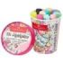 Faber-Castell Textliner 46 Pastel Pack de 10 Marcadores Fluorescentes - Diseño del Pack Tarrina de Helado - Punta Biselada - Tra