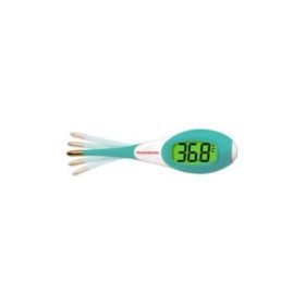 Thomson Jumbo Digital Termometro - Punta Flexible - Aviso Acustico - Color Verde