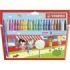 Stabilo Power Pack con 24 Rotuladores de Colores - Punta Media de 2mm - Tinta Lavable - Capuchon Ventilado - Colores Surtidos