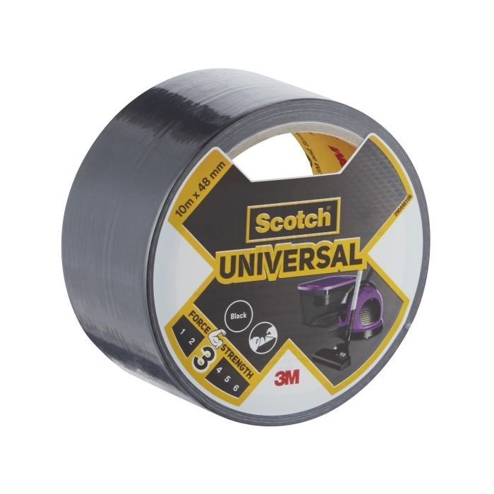 Scotch Cinta Adhesiva Americana 48mm x 10m - Color Negro