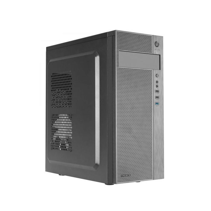 Tacens Ferrox Semitorre - Acero de alta calidad - Ventilador lateral ultra silencioso - Soporte ATX/microATX/mini-ITX - USB 3.0